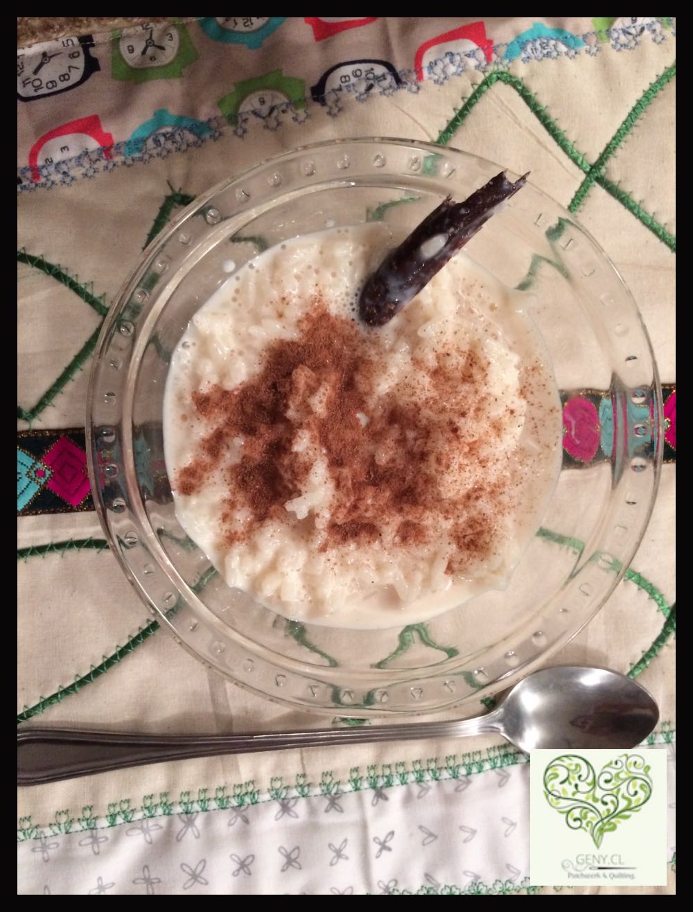 Mug rug y postre