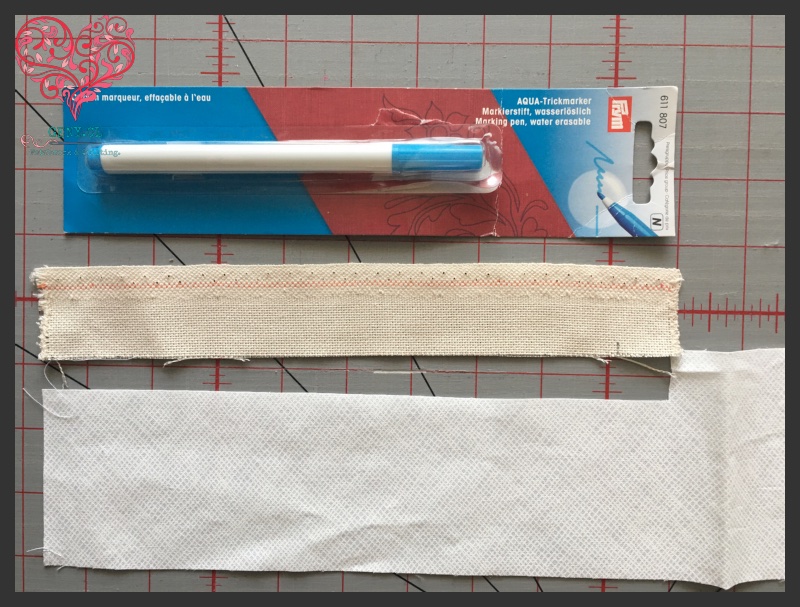 Otro Lapiz Estas son mis telas arriba para bordado y abajo para quilting y el envase del lápiz.