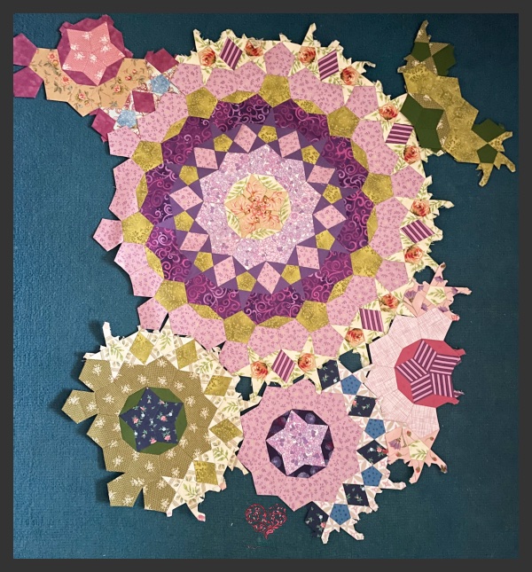 costura a mano con plantillas segundo cuarto passacaglia