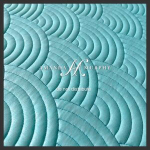 Amanda Murphy Baptism Fan Quilting Scheme