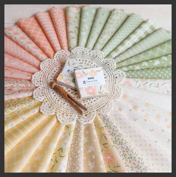Colección de Telas Flower Girl