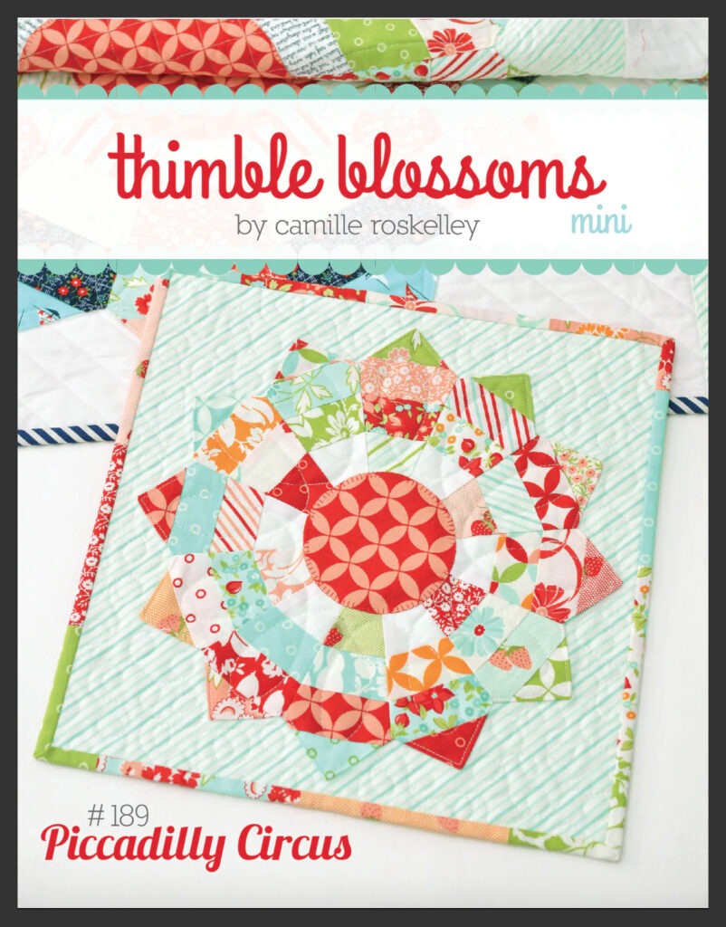 Proyecto Jelly Roll 3 Mini quilt.