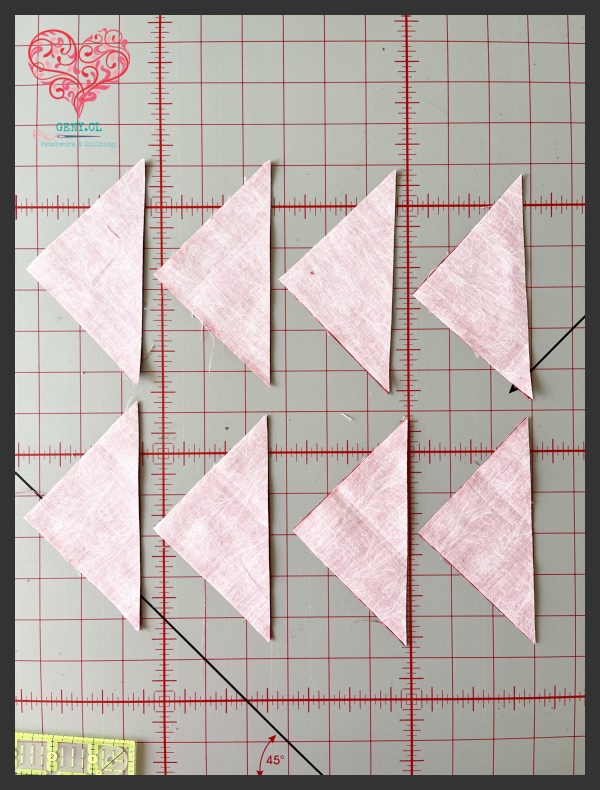 Half square triangle