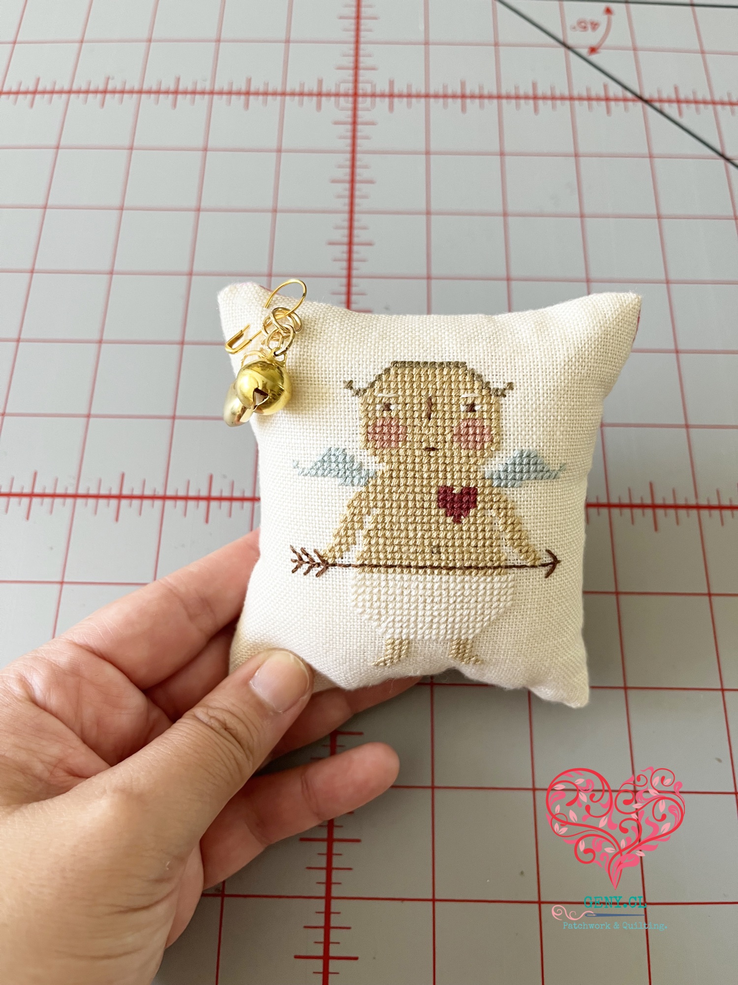 bordados con amor: little valentino final
