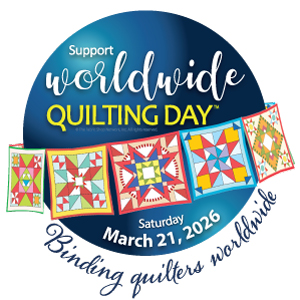 dia mundial del quilting 2026 logo oficial