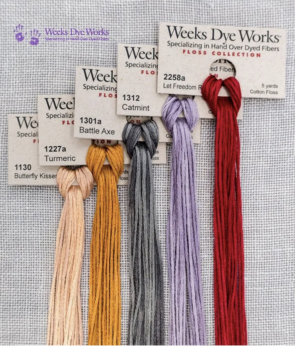 Market pack de hilos de Weeks Dye Works