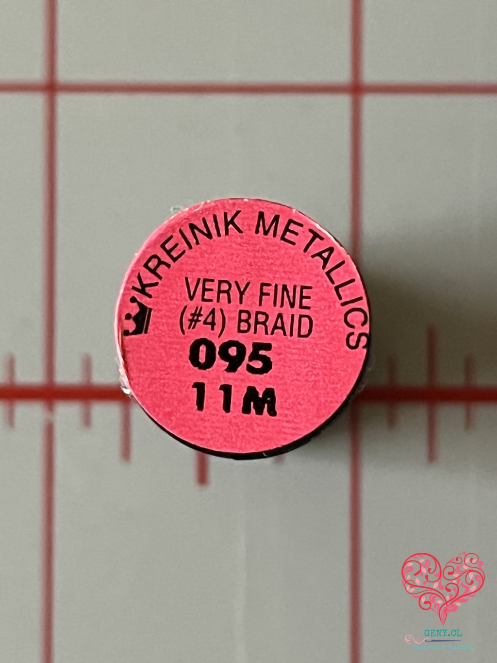 Hilo Kreinik Metálico numero 4. Hilos metálicos para punto cruz