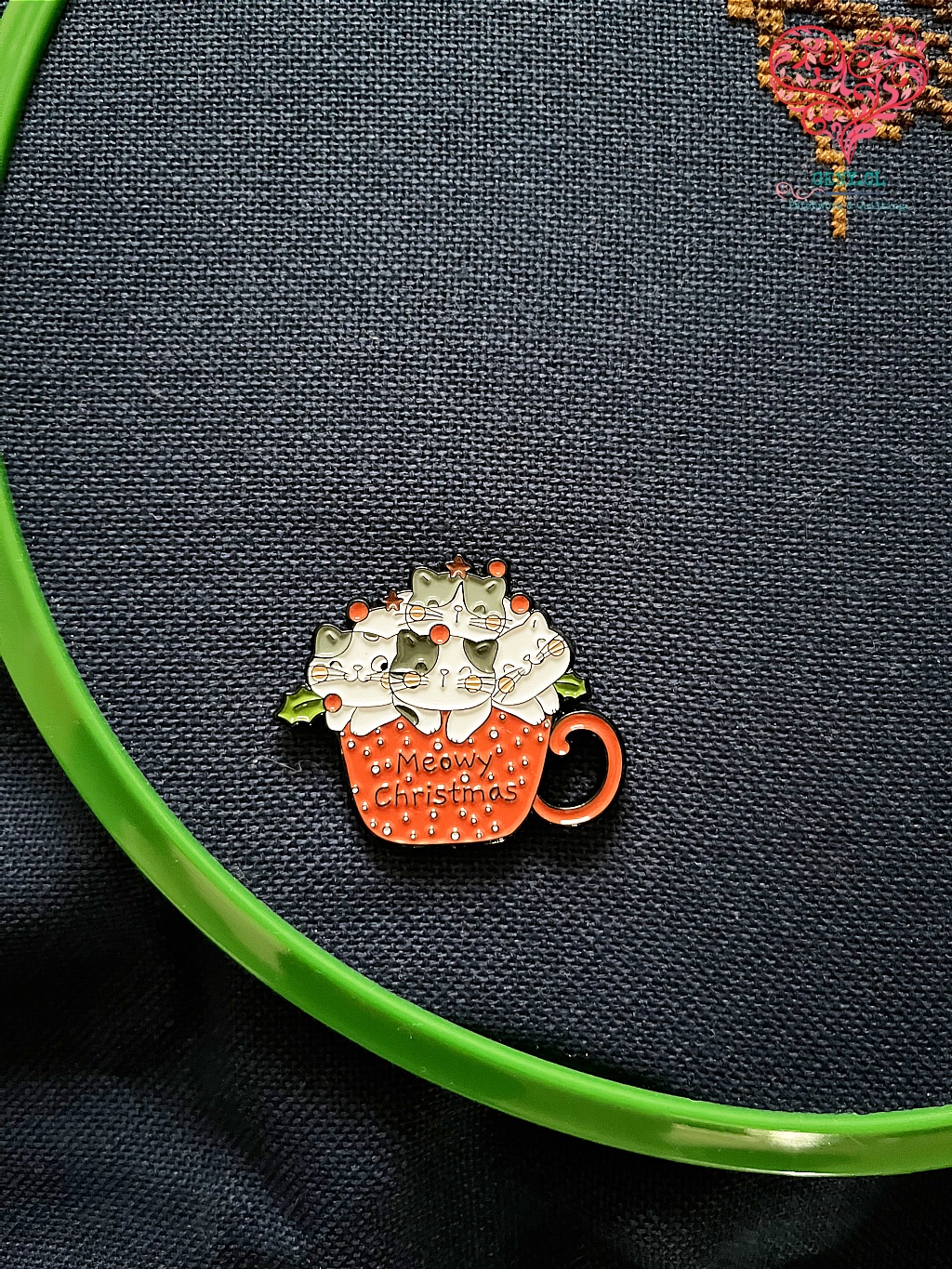 Neeldeminder, Meowy Christmas de Letitstitch