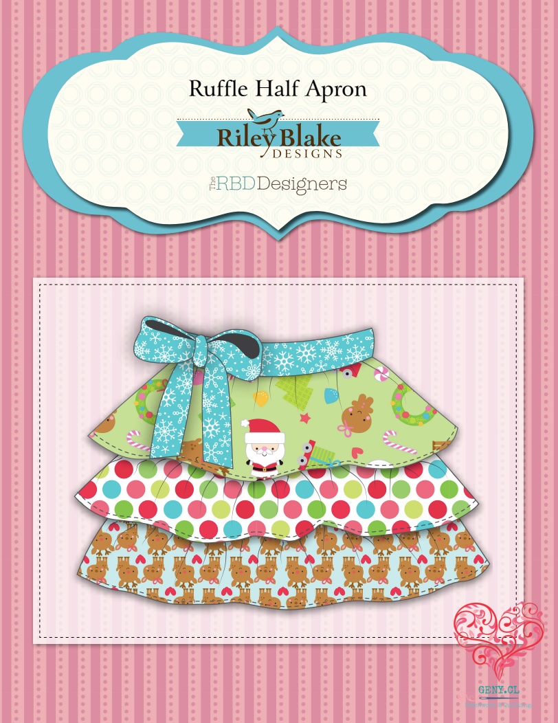 Ruffle Apron patrón Riley Blake